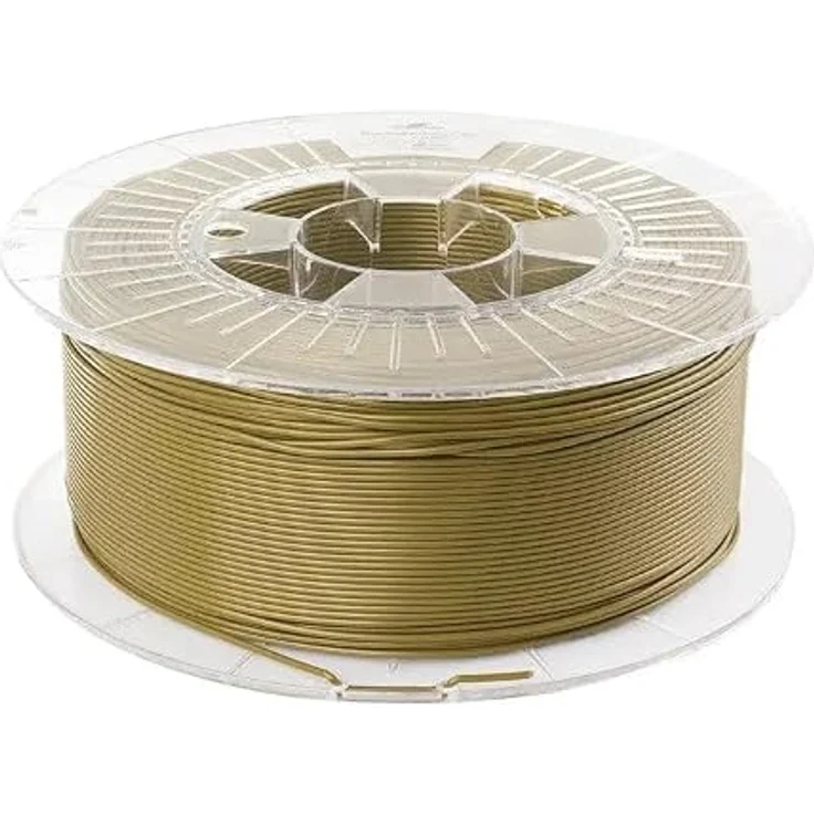Spectrum PLA Premium 3D Filament 1,75mm Golden Line Gold 1kg, präzise Druckqualität – Bild 3