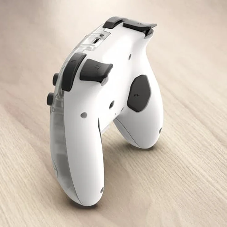 HORI Wireless HORIPAD Turbo (Frostweiß), Kabelloser Controller für Nintendo Switch 2 mit 10 Stunden Akku, Turbo-Funktion und präzisen TMR-Sticks – Bild 3