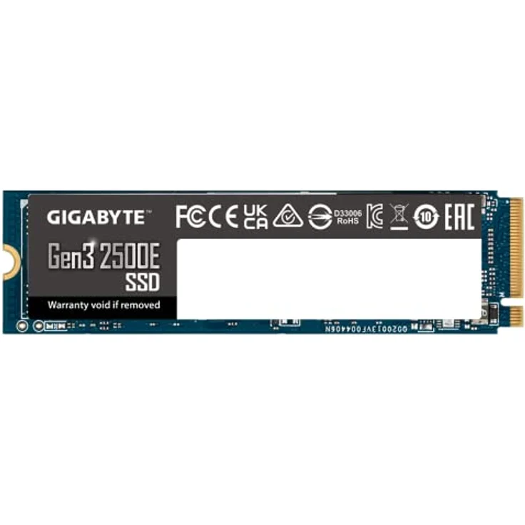 Gigabyte Gen3 2500E SSD 1TB M.2 1000 GB PCI Express 3.0 3D NAND NVMe – Bild 2