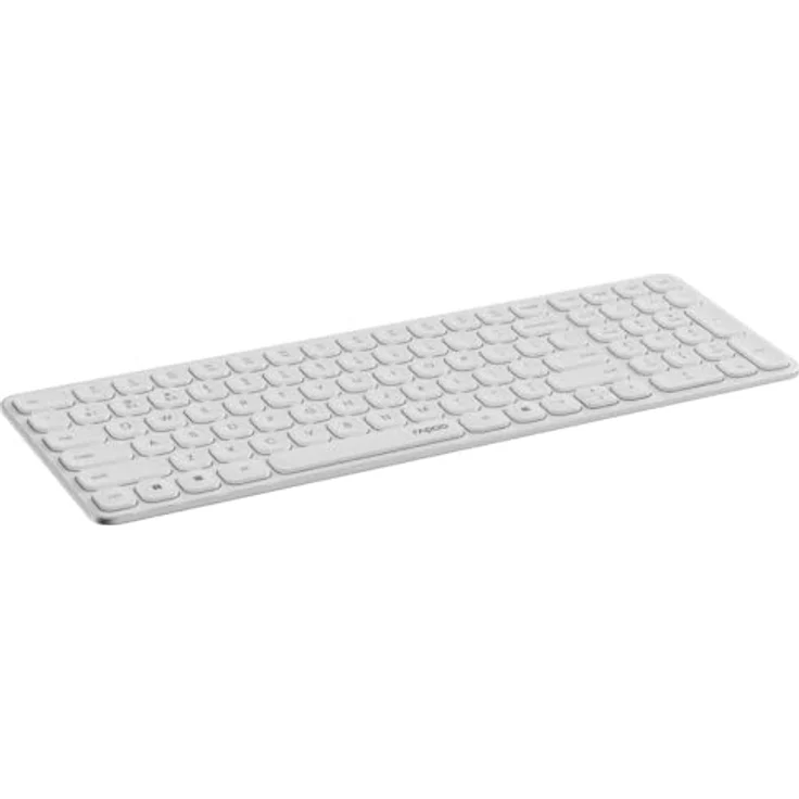 Rapoo E9310M, Ultraflache Multi-Mode-Tastatur, QWERTZ, Eloxierter Aluminiumgehäuse – Bild 2