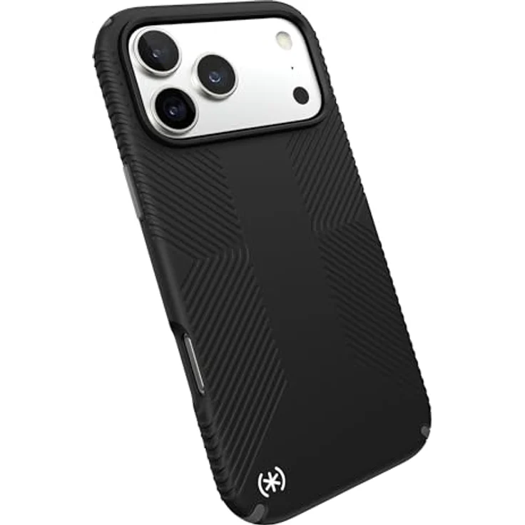 Speck Presidio2 Grip Hülle für Apple iPhone 17 Pro Max, mit Microban-Beschichtung, Armor Cloud Fallschutz, MagSafe-kompatibel, Schwarz – Bild 4