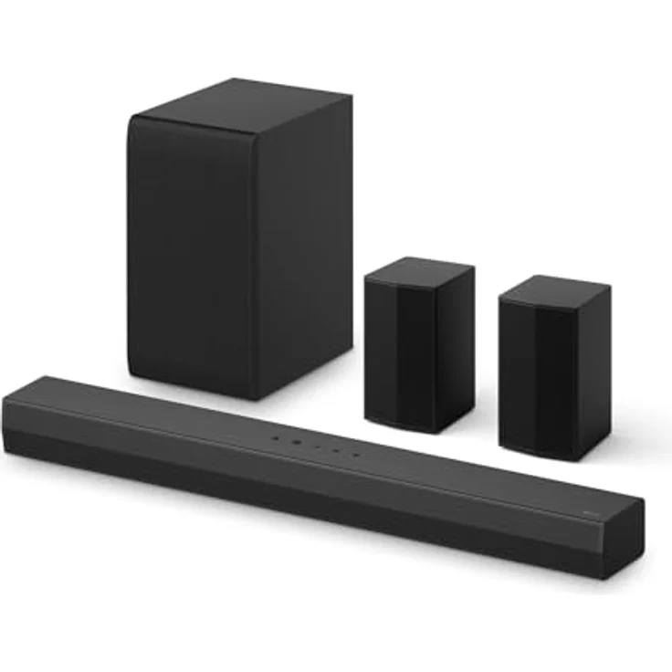LG S40TR Intelligente Soundbar, 400 W Leistung, 4.1 Kanäle, Dolby Atmos, DTS, mit künstlicher Intelligenz – Bild 3