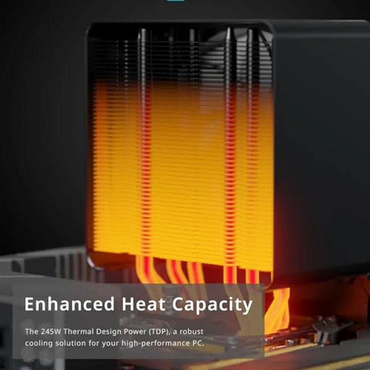 APNX AP1-V CPU-Kühler - 120mm, weiß – Bild 3