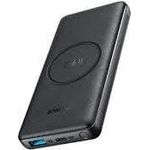 Anker POWER BANK USB 10000MAH BLACK/POWERCORE A1249G11 (10000 mAh), Powerbank, Schwarz