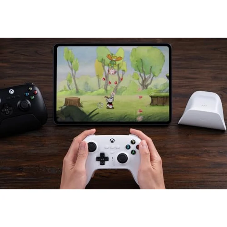 8bitdo Ultimate 3-mod, Gaming Controller für Android, iOS und Xbox Series X, Weiss, kabelgebunden und Bluetooth kompatibel – Bild 10