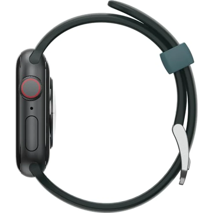 OtterBox All Day Uhrenarmband für Apple Watch, weiches Silikonband 40/41/42mm, bequem, strapazierfähig, Grün/Blau – Bild 3
