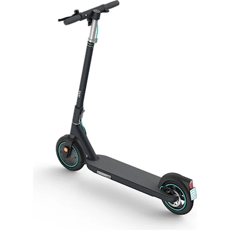 Odys E-Scooter (20 km/h, 25 km), schwarz, Aluminium, 9 Zoll Luftreifen, duales Bremssystem, IP55 – Bild 12