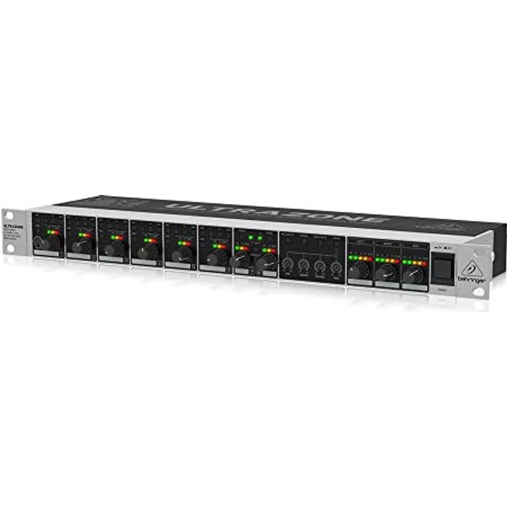 Behringer ULTRAZONE ZMX8210 V2, Zone Mixer für kommerzielle Sound-Systeme, Schwarz – Bild 1