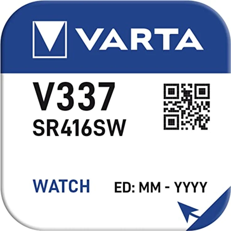 Varta V337 Uhrenzelle (1,55V, 8 mAh ) – Bild 4