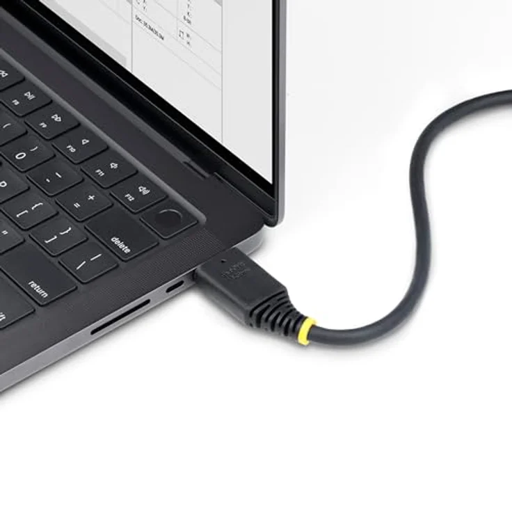 StarTech.com 1,8m High Speed HDMI-Kabel mit Griff-Steckern, 4K 60Hz, 1440p 144Hz, HDR10, HDCP 2.2, TPE-Mantel, Schwarz – Bild 6