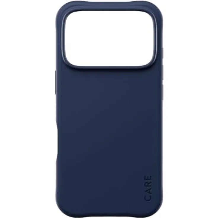 CARE by PanzerGlass Samba Case Italian Blue mit MagSafe für Apple iPhone 18 Pro | 17 Pro – Sturz- und kratzfeste Schutzhülle aus selbstheilendem TPU, kompatibel mit kabellosem Laden – Bild 4