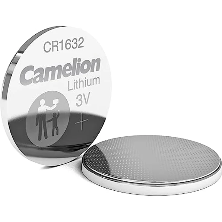 Camelion 13005632 Lithium Knopfzelle, CR1632, 5er-Pack – Bild 2