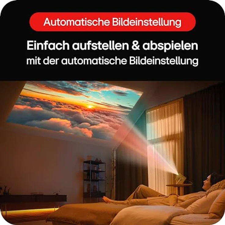 LG CineBeam Q HU710PB (4K, 500 lm, 1.2:1), Beamer, Silber – Bild 5