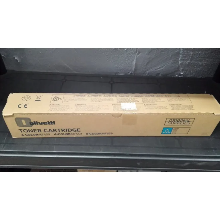 Olivetti Tonerkartusche B1378, Cyan Toner für d-Color MF659, 28k Seitenleistung