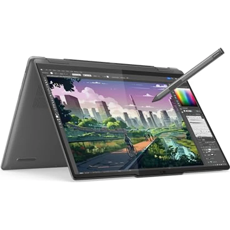 Lenovo Yoga 7 14AHP9 (83DK006BGE) 1 TB SSD / 16 GB - Notebook - storm grey, 2-in-1-Notebook mit AMD Ryzen 5 – Bild 4