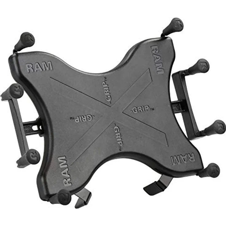RAM Mounts X-Grip Universal-Halterung für 22,9 cm - 25,4 cm Tablets, kompatibel mit RAM B 2,5 cm und C 3,8 cm (1,5 Zoll) großen runden Kugelsockeln  – Bild 3