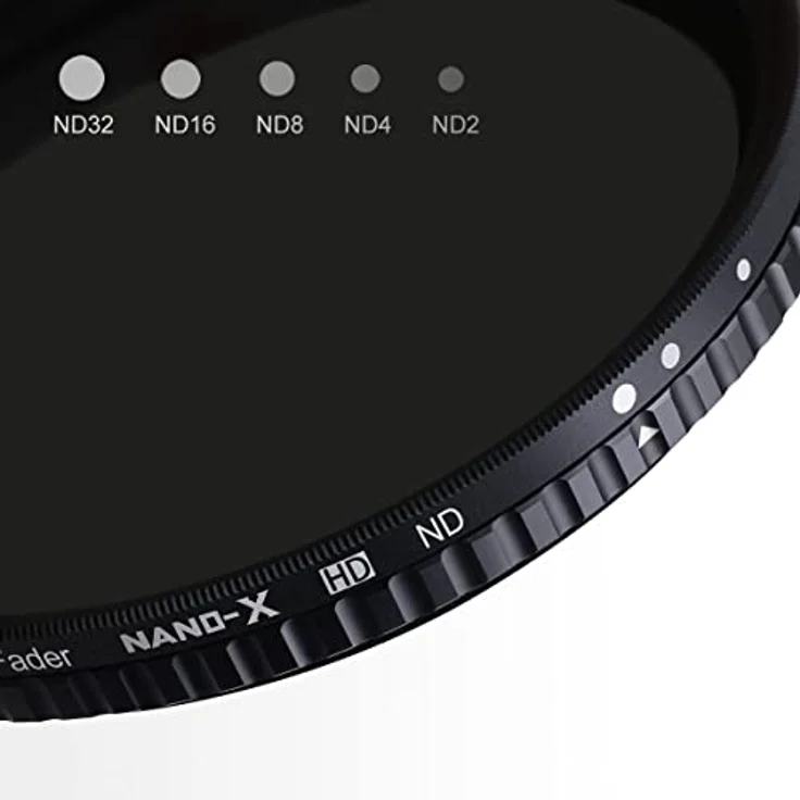 K&F Concept variabel ND Filter ND2-ND32 Nano X 62mm, Hochwertiger Neutraldichtefilter mit einstellbarer Lichtreduktion und Nano X Mehrfachvergütung – Bild 3