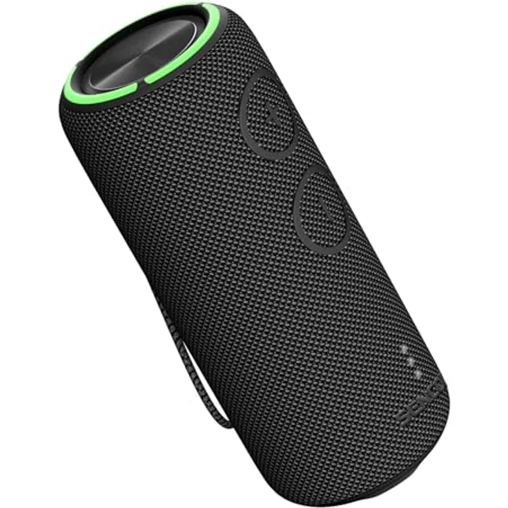 Sencor SIRIUS 2, Bluetooth-Lautsprecher mit 20 W Leistung, LED und TWS, schwarz – Bild 3