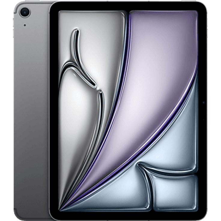 APPLE iPad Air (2026) Cellular, 128 GB, 11 Zoll, Space Grau, Tablet mit M4 Chip