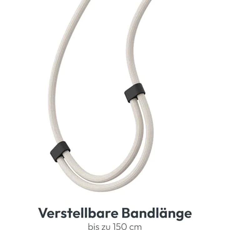 Vonmählen Infinity Go Gurt, Universelle Handy-Kette in cremefarben – Bild 8
