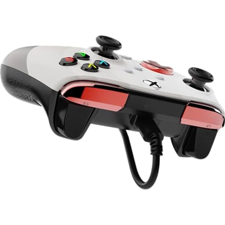PDP REMATCH Advanced Wired Controller, Gamepad für PC, Xbox One, Xbox Series S/X, kabelgebunden, USB Typ-C, Radial White – Bild 6