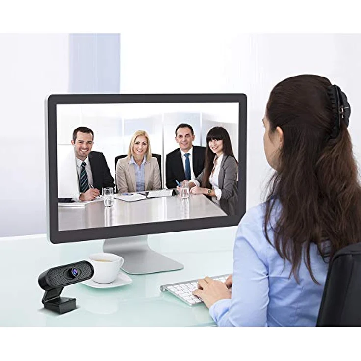 NanoRS RS680 Full HD-Webcam (Schönheitseffekt-Funktion, Omnidirektionale Mikrofone, Manueller Fokus) - Preisvergleich – Bild 6