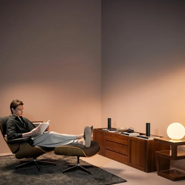 KEF Muo High-Fidelity Bluetooth-Lautsprecher, Midnight Black | Bluetooth 5.4 aptX Adaptive, USB-C, IP67 wasserdicht, 24 Std. Wiedergabezeit – Bild 3