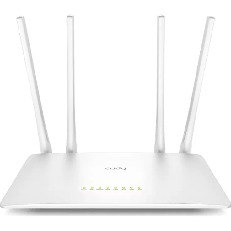 Cudy Intelligenter WiFi-Router WR1200, AC1200, Dual Band, 10/100 Mbps LAN, 5 dBi Antennen, VPN, Ap