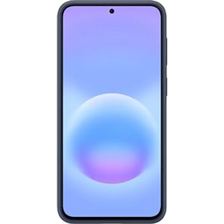 SAMSUNG Silicone Case für Galaxy A57 5G, Matten Silikon Backcover in Dunkelblau mit griffiger Oberfläche und Schutz für Rahmen und Rückseite – Bild 2