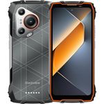 Blackview BL7000 Outdoor Smartphone, 6,78 Zoll FHD+ 120Hz, 8GB RAM, 256GB Speicher, 7500mAh Akku, IP68/IP69K, 50MP Kamera, 5G Dual SIM (Orange)