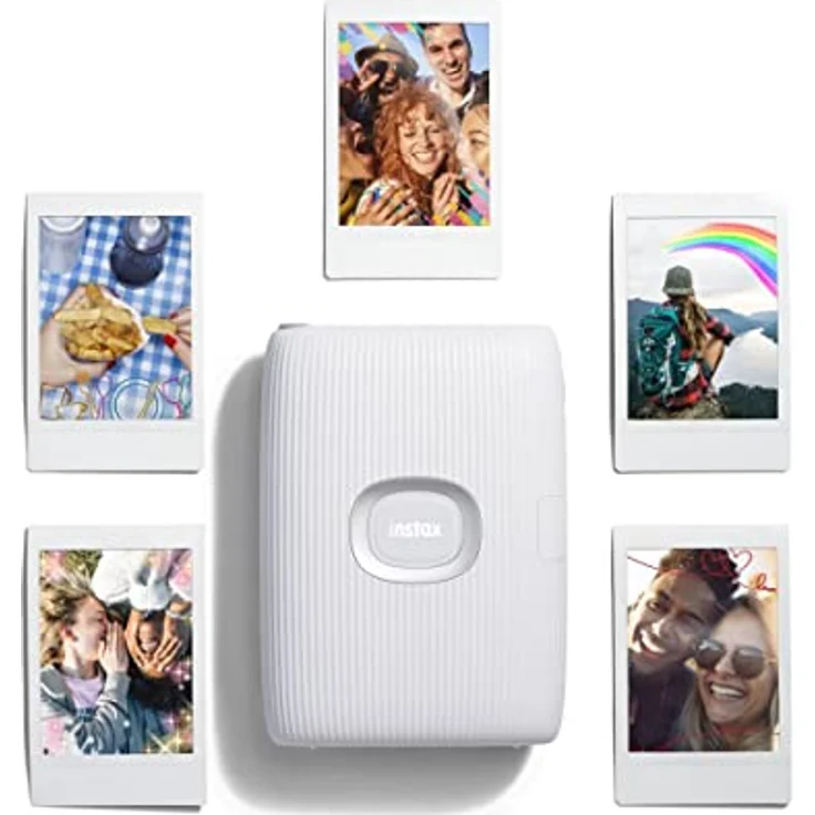 INSTAX Mini LINK2 Smartphone Printer, Clay White, Kompakt – Bild 5