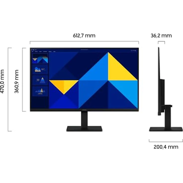 Samsung 27 Zoll Essential S3 S30GD, Full HD Monitor mit 100 Hz, IPS-Panel, Game Mode, Eye Saver Mode, Flicker Free, LS27D304GAUXEN – Bild 5