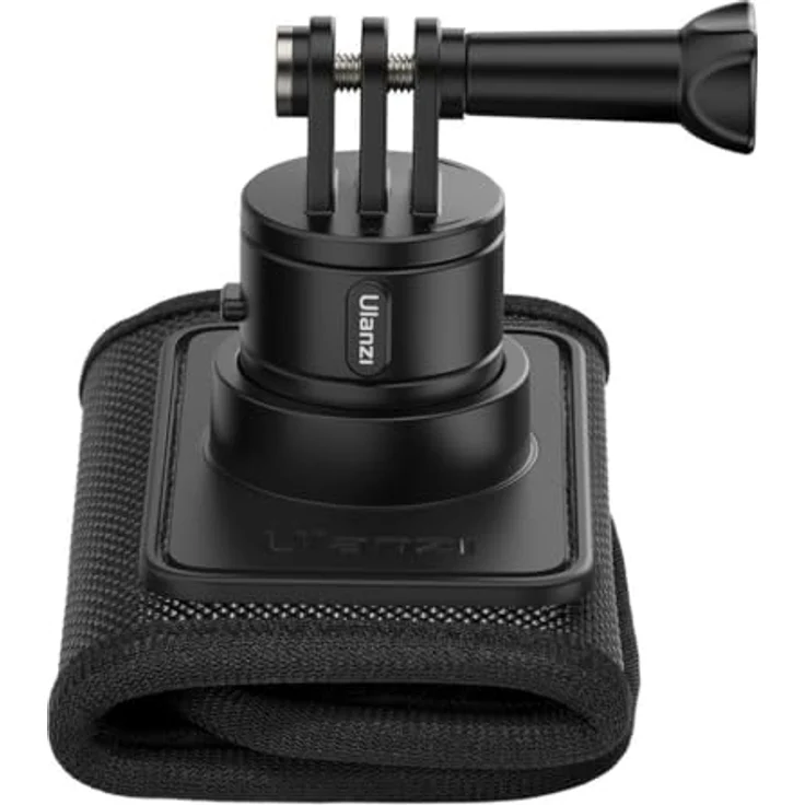 ULANZI CO62 Go Quick II, Rucksack-Clip-Halterung mit Schnellverschluss & Handyhalter für GoPro, DJI, Insta360 Action Cams, Schultergurt Mount für Wandern – Bild 2