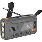 REFLEXION TRA562DAB Notfallradio DAB, UKW UKW, Notfallradio, Bluetooth® Handkurbel, Powerbank-Funktion, Taschenlampe, w