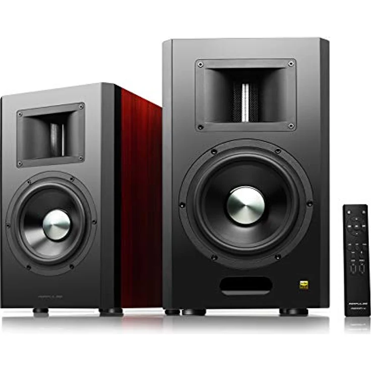 EDIFIER AIRPULSE A300 PRO - Duale aktive Studiomonitore (260W) mit Bluetooth 5.0 (aptX HD), hochwertigste Klangqualität und vielseitige Anschlussmöglichkeiten, inkl. Fernbedienung – Bild 1