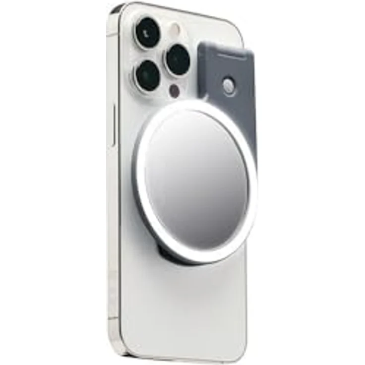 Joby Beamo Ring Light MagSafe, LED Ringleuchte mit 4-stufiger Helligkeit, grau – Bild 1