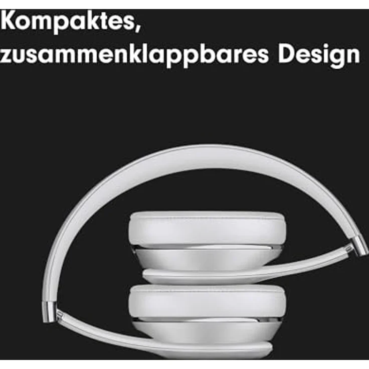 Beats Solo3 (keine Geräuschunterdrückung, 40 h, Kabellos), Kopfhörer, Silber – Bild 3