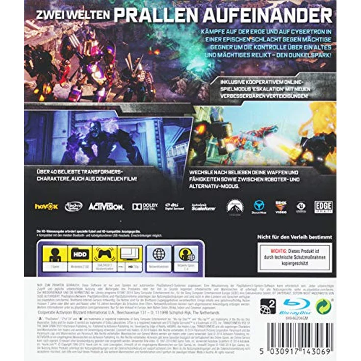 Transformers - The Dark Spark (PS3) – Bild 2