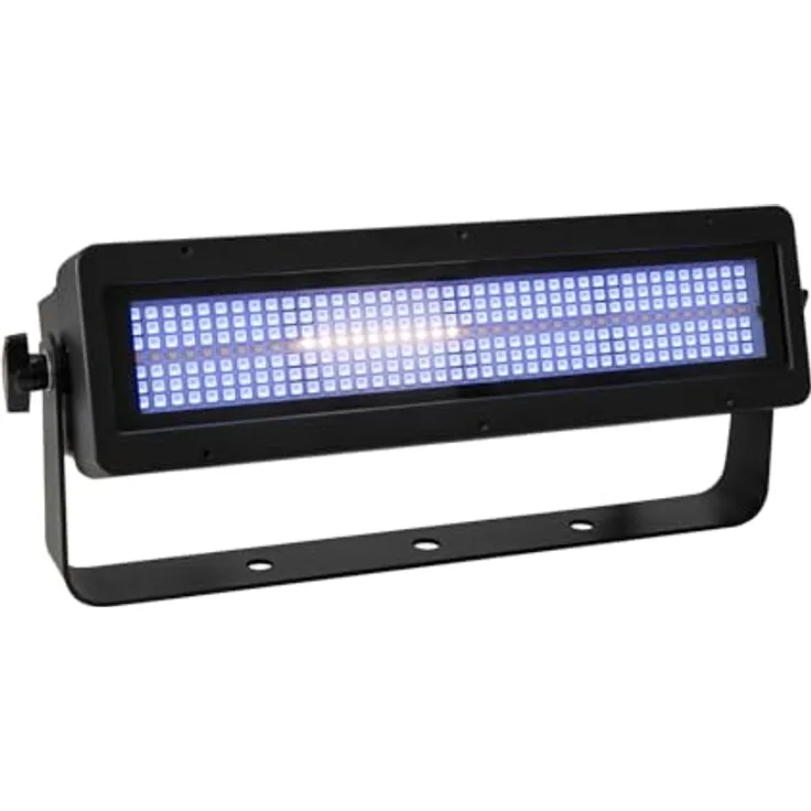 Eurolite LED IP PIX Strobe RGB CW+WW, Outdoor-Scheinwerfer (IP65) mit 240 RGB- und 40 CW/WW-LEDs, einstellbare Farbtemperatur 3200 K - 6600 K