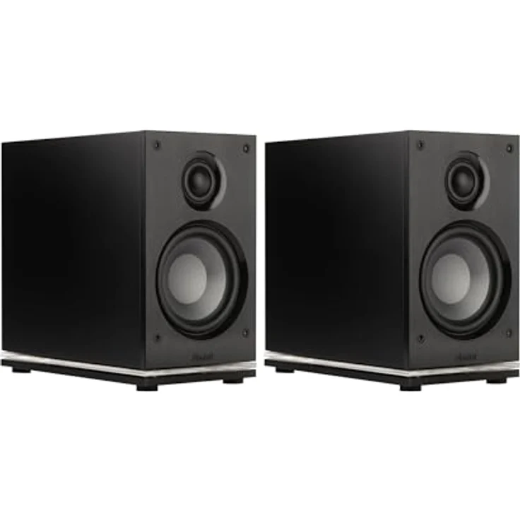 Magnat Signature Edelstein (Schwarz), Regal-Lautsprecher mit kristallklaren Höhen und kraftvollen Bässen – Bild 1
