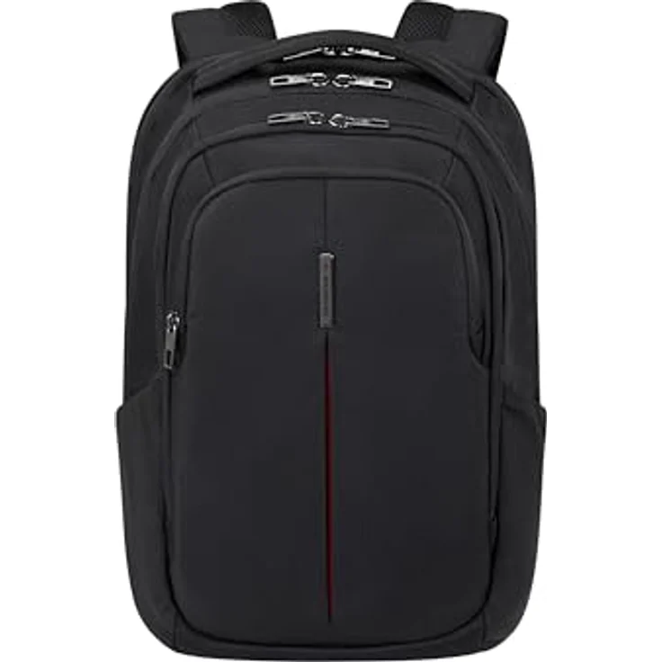 Samsonite Guardit 3.0, Laptoprucksack für 15.6 Zoll Laptops, 22.5 L, schwarz, wasserabweisend mit 3D-Mesh-Rückenpanel und Recyclingmaterial – Bild 2