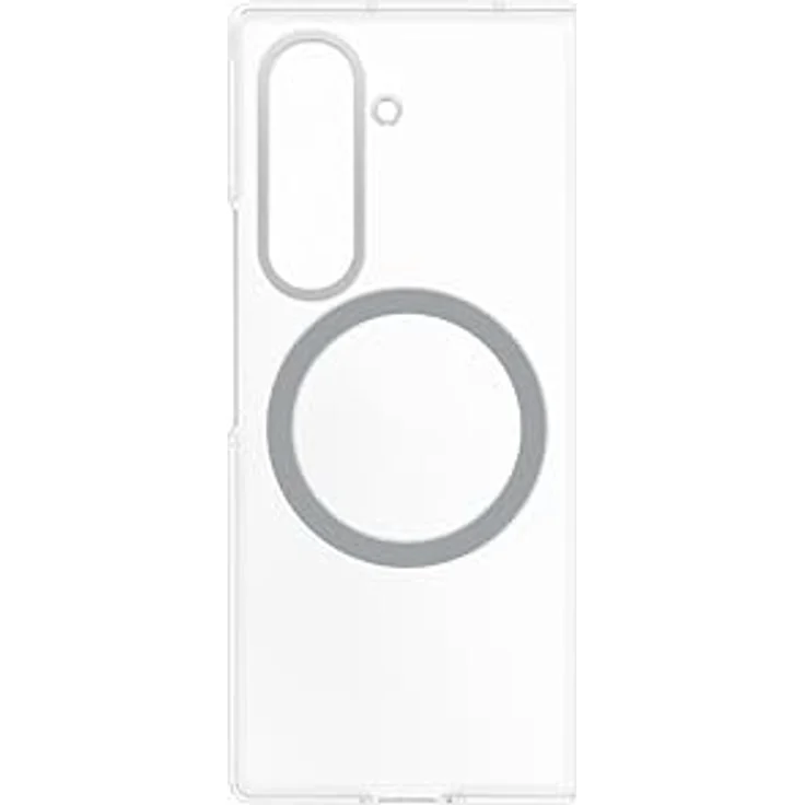 Designed for Samsung Yuchuan Clear Magnet Case für Galaxy Z Fold7, Zweiteilige transparente Handy-Hülle mit Magnet für Qi2-Charger, Schutz vor Kratzern und Stößen – Bild 1