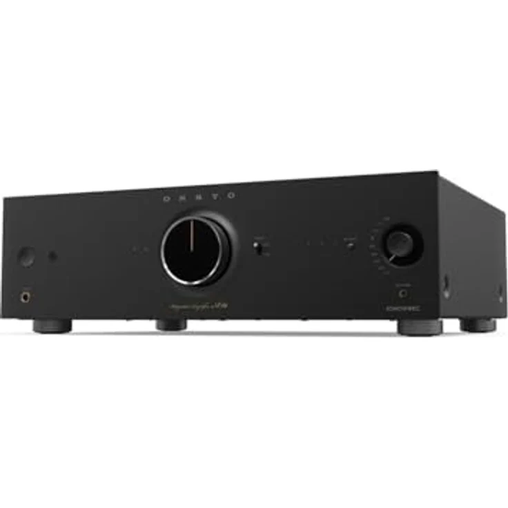 Onkyo A-50, Netzwerkintegrierter Verstärker mit 140 W Leistung, Bluetooth aptX HD, WLAN, Dirac Live und Schwarz – Bild 1
