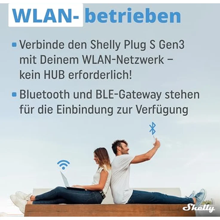 Shelly Plug S Gen3, Matter-kompatibler Smart Plug mit Energieüberwachung und LED-Anzeige – Bild 4