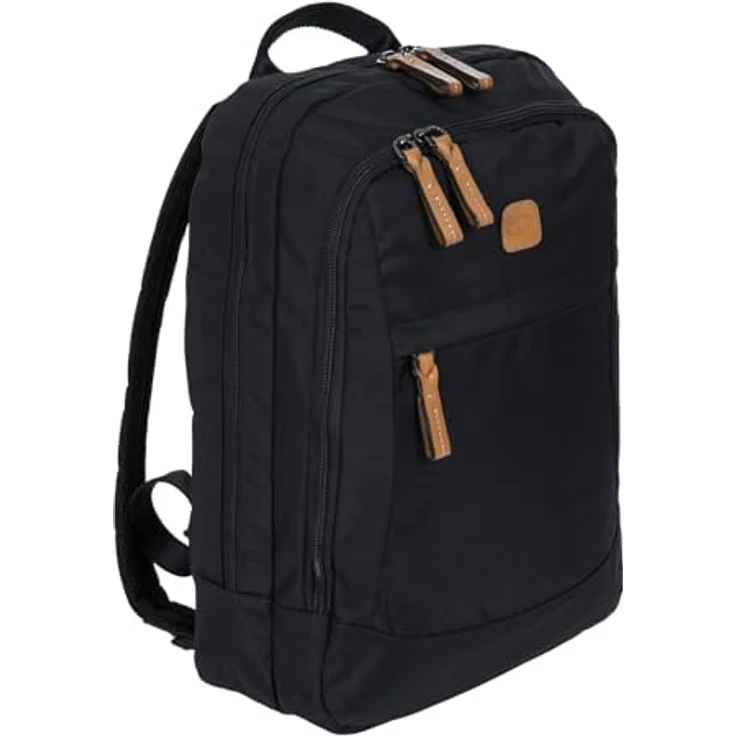 Bric's X-Travel Metro Backpack Black, Laptop-Rucksack mit gepolstertem Laptop- und Tabletfach, 2 Hauptfächer, A4-kompatibel – Bild 2