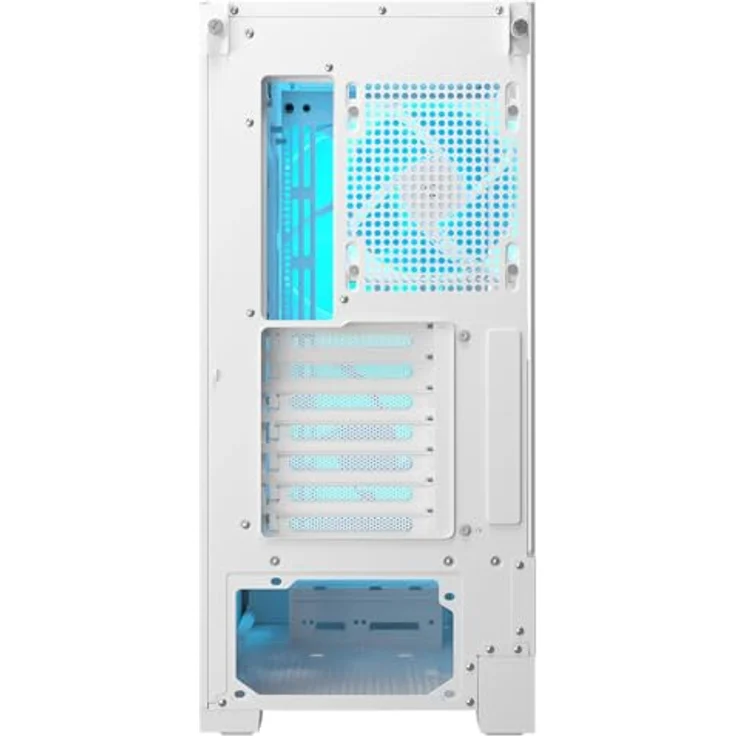 Cougar Gehäuse Midi-Tower Airface 180, ARGB, Weiss, für Mini-ITX, mATX, ATX, mit Seitenfenster und Anti-Staubfilter – Bild 4