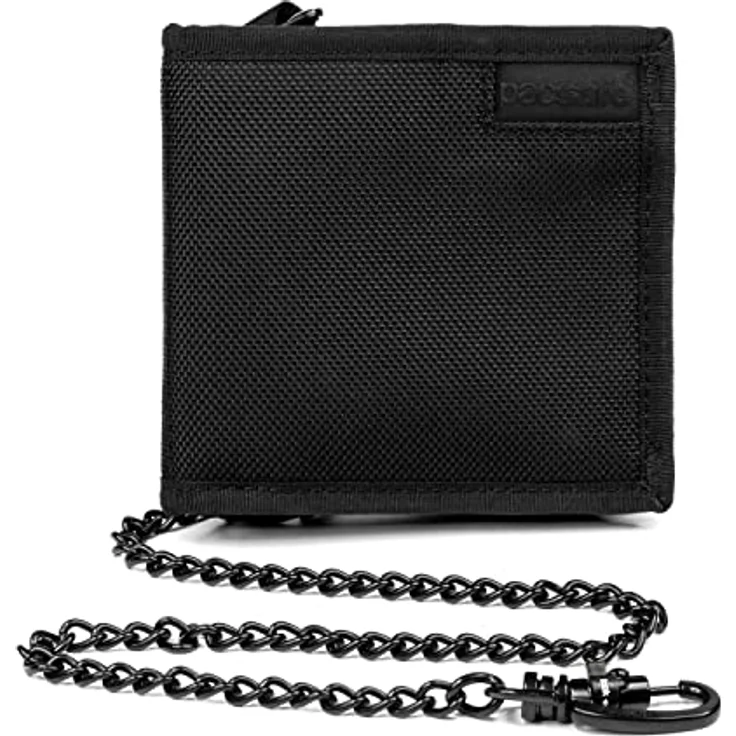 Pacsafe 10605100 RFIDsafe Portemonnaie blocks frequncies: 10MHz -3GHz – schwarz – Bild 2