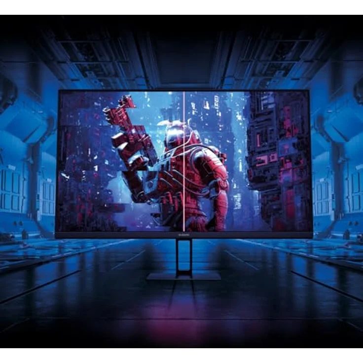 Xiaomi G27i Gaming Monitor 27 Zoll - Full-HD IPS, 165Hz, 1ms, HDR 10, Adaptive-Sync, Low Blue Light, Randlos, Schwarz – Bild 3