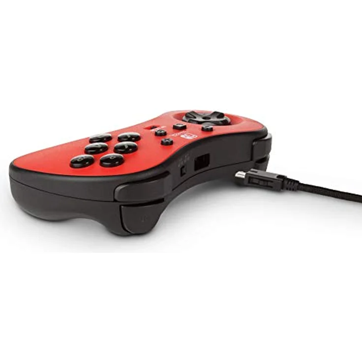 PowerA Fusion Wired FightPad Rot, Schwarz (1509987-01) (Switch) – Bild 3