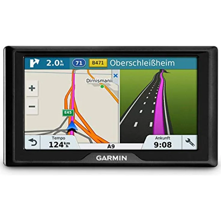 Garmin Drive 61 LMT-S EU, 15,5 cm (6,1 Zoll) Navigationsgerät mit lebenslangen Kartenupdates für Europa und Echtzeit-Verkehrsinformationen, schwarz